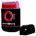 Cordless Mini Shaver for Men - Electric Rechargeable Travel Steel Blade with Cover and Pop Up Sideburn Trimmer Colors Vary