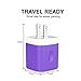 Wall Adapter, Sicodo 4-Pack Universal 1A USB Home Travel Wall Plug Charger Cubes for iPhone 7, 7 Plus, 6 Plus, 6s Plus, Tablet, Samsung Galaxy S8 Plus, S7 Edge, HTC, Nokia, LG, Sony and more
