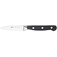 MasterClass Paring Knife, Tipless Self-Sharpening Paring Knife Small, 9cm (3 1/2"), with Blunt Rounded End, Clam Packed