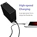 Twisted Veins Four (4) Pack of (3 ft) High Speed HDMI Cables + Right Angle Adapter and Microfiber Cable Ties (Latest Version Supports Ethernet, 3D, and Audio Return)