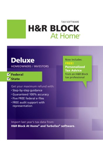 H&R Block At Home Deluxe + State 2012 for Mac [Download]