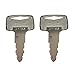 QTMY 2 Pack Key 91A07-01910 A5160 for Mitsubishi CAT Forklift