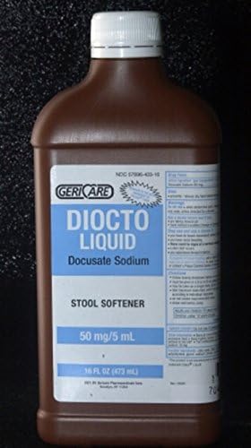 McKesson Diocto Liquid Laxative 50Mg/5Ml 16 Oz Compare To Colace - Model 57896040316 by McKesson
