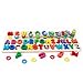 RUIDELI Wooden Blocks Puzzle Board Set Alphabet ABC, Learning & Educational Toys for Number Counting, Colors Stacking, Shape Sorting, Early Education Toy