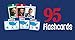 Kids USA Presidents and States Pocket Flash Cards - 95 cards with beautiful images for each State Bird, Flower, Flag, Tree and more - Educational Civics for Kids