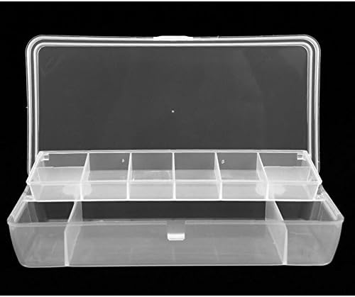 AGadget 2 Layer 15 Compartments Fishing Tackle Box Lures Hooks Tools Accessories Storage Containers