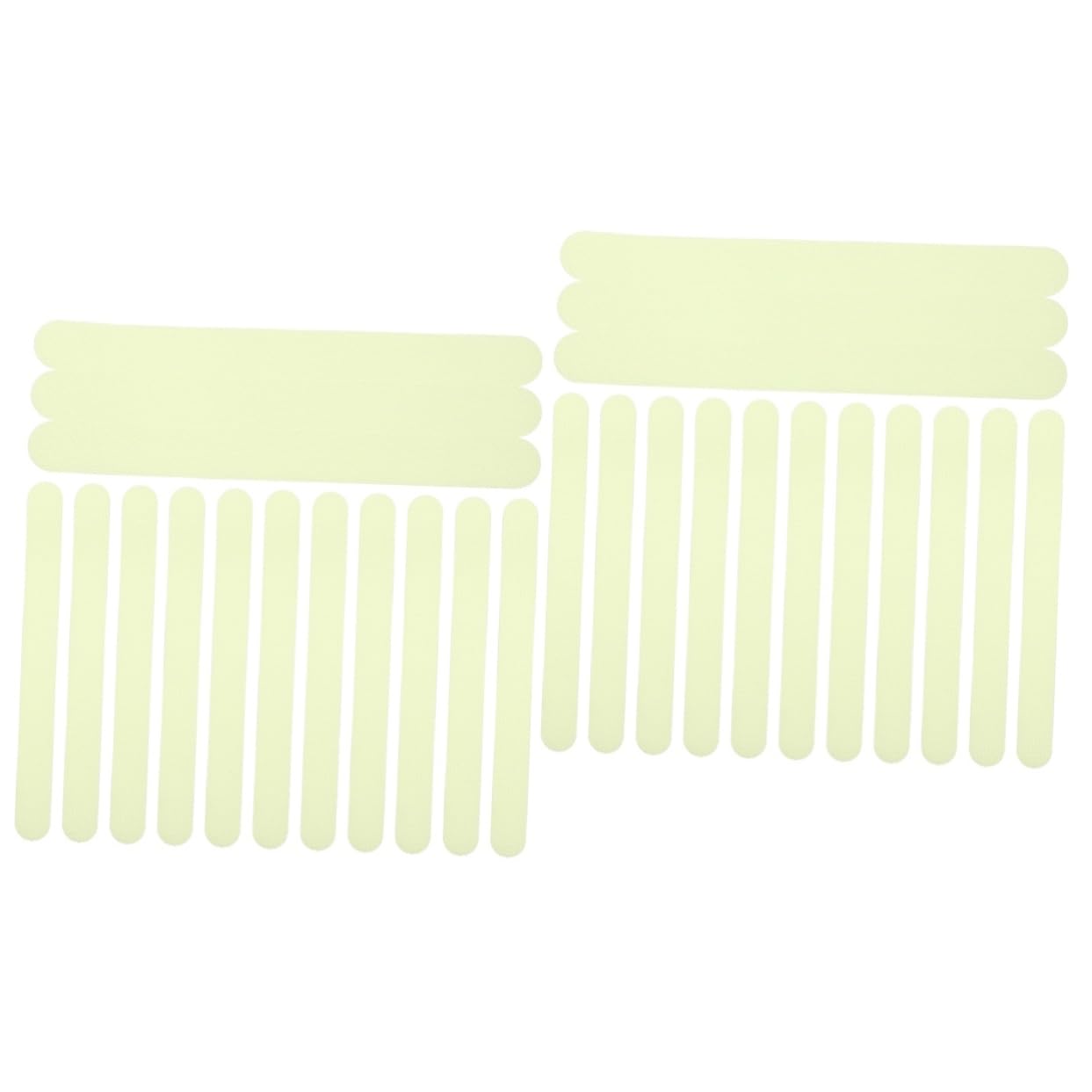 Mobestech Non-Slip Tape for Steps 48Pcs Glow in the Dark Stairs Strips Reflective Anti-Skid Stickers for Indoor Outdoor Stair Safety