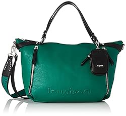 Desigual womens Hand Bag, Green, U US