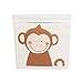 DII Nursery Storage Bin for Toys, Clothing, Books, Cube Organizers (13 x 13 x 13), Monkey, w/Lid