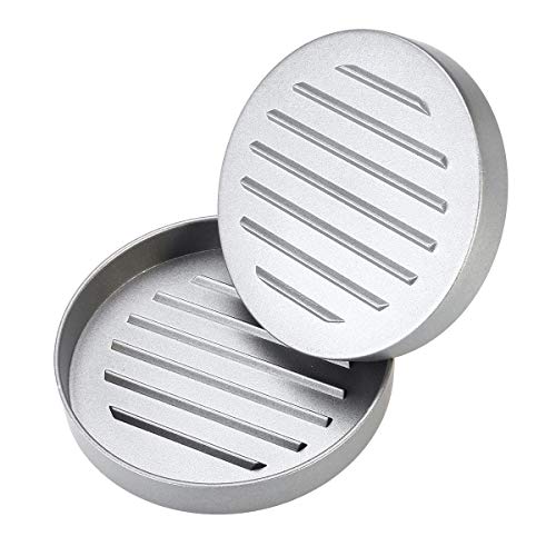 Pixnor Hamburger Press Professional Aluminum Hamburger Burger Meatballs Patties Press