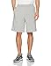adidas Men's Athletics Essential Cotton Shorts, Medium Grey Heather/Black, Large