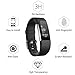 Fitbit Charge 2 Screen Protector, Homga Full Coverage Screen Protector for Fitbit Charge 2 Clear HD Anti-Bubble Film ,Anti-Fingerprint & Anti-Scratch Clear Screen Protector (6 Pack)