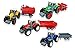 VidaToy 1:64 Die Cast Slide Farm Tractor Cars Toys Play Vehicle Set