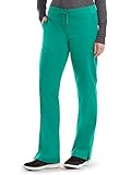 Grey's Anatomy 4277 Straight Leg Pant Tropic Jade M