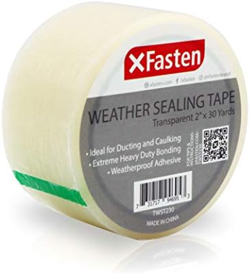 XFasten Transparent Window Weather Sealing Tape