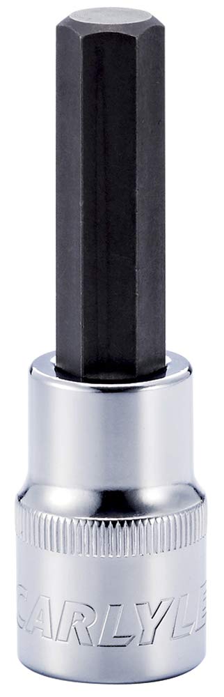 Carlyle Hand Tools Socket - Hex Metric Standard - 1/2" Dr - 12 mm