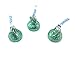 Hershey's Kisses, Milk Chocolate in Light Green Foils (Pack of 2 Pound)