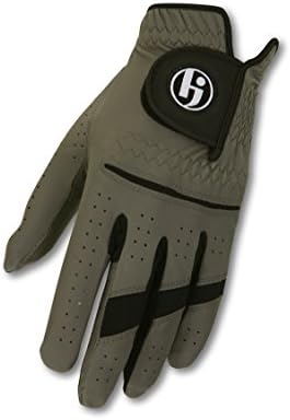 HJ Glove Men's Gripper II Golf Glove, Left Hand, XX-Large, Stone Grey