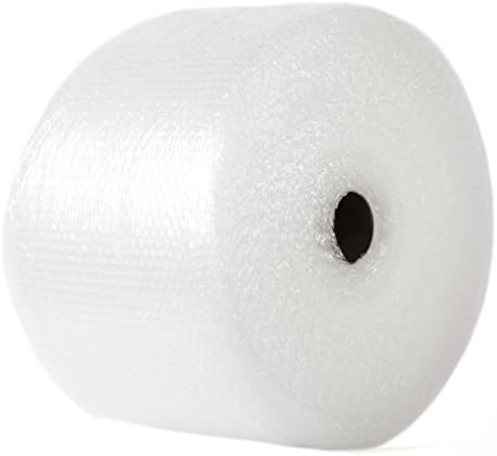 Small 3/16 Inch Bubble Cushioning Wrap Slit 12 by 12 Perf 350 Foot Roll Lightweight Protective Packaging Material in Rolls/Perforated Sheets for Moving, Shipping, Padding and Packaging