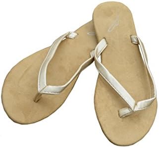 Your Solemates Flip N' Folds Foldable Portable Flip Flops w/ Canvas Tote Bag (X-Large (US Sizes 11-12), Gold)