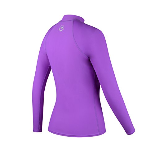 image for WIN.MAX Women's Long-Sleeve Rashguard UPF 50+ Swim Shirt Swim Tee For 