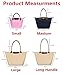 BEKILOLE Women's Stylish Waterproof Tote Bag Nylon Travel Shoulder Beach Bags-Army Green Color - Medium Size