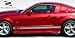 Couture Replacement for 2005-2009 Ford Mustang Urethane CVX Side Scoop - 2 Piece