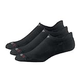 Road Runner Sports Dry-As-A-Bone Thin No Show 3pk, Color:Black, M