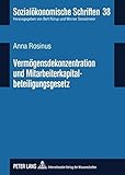 Image de Vermögensdekonzentration und Mitarbeiterkapitalbeteiligungsgesetz (Sozialökonomische Schriften) (German Edition)