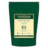 VAHDAM, Mint Green Tea Loose Leaf (100 Cups) | RICH ANTI-OXIDANTS | Peppermint Tea With Pure Green Tea Leaves | REFRESHING MINT TEA | Brew as Hot Tea or Iced Tea | 3.53oz (Set of 2)