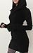 S&S Women Black Ninja Jacket Hoodies & Sweatshirts Dress With Sleeve Glove, Black, Small