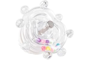 PUUROF Parakeet Toys, Interactive Parrot Training Toys, Rotating Parrot Cage Bird Toys, Cockatiel Toys, Budgie Educational Toys, Lovebird Toys, Quaker Parrots, Starlings, Lorikeets, Sun Parrots