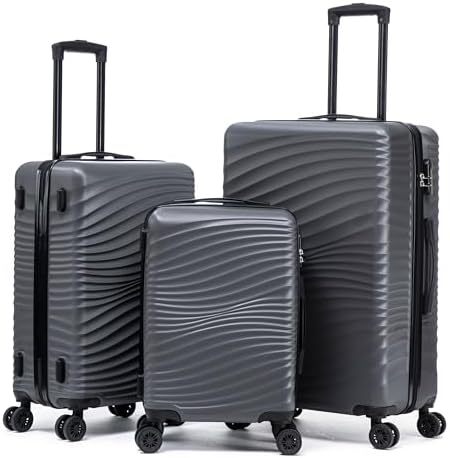 Amazon.com | OLIXIS 3-Piece Luggage Set, Carry On Suitcases with