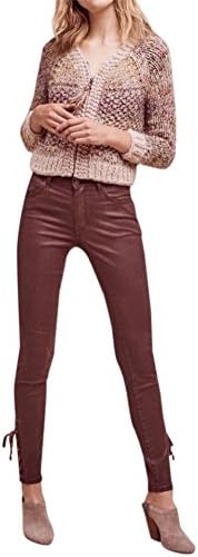 Anthropologie Pilcro Script Coated High-Rise Jeans $128 - NWT