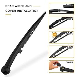 AUTOBOO Rear Wiper Blade Arm Replacement for Jeep