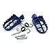 XLJOY Aluminium Blue Foot Pegs Rest Footrest FootPegs for Yamaha PW50 PW80 TTR90 Honda CRF CRF80 CRF100F Dirt Bike