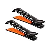 Car Safety Seat Adjust Belt Crab Peg Clip-on Type Stopper Clamps 1Pair 2Pcs, Non-slip pad 1pcs (Black)