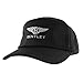 Morehats Bentley Soft Baseball Cap Adjustable Hat with Faux Fur Ear Warmer Inside - Black
