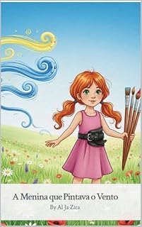 Livro A Menina que Pintava o Vento