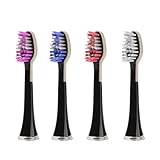 iBrush Elite Professional Sonic Toothbrush Replacement Heads (Black)