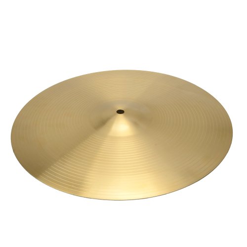 Kuyal Cymbals 18-inch,0.8mm Ride Cymbal,Copper Alloy Ride Cymbal for Drum Set -Golden
