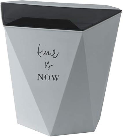 Amazon Mokca ゴミ箱 蓋付き 壁掛け キャビネット ウォール マウント カバー ゴミ箱 非臭気 ハンギング キッチン ハンギング ゴミ缶 28 3cm 27 4cm 14cm グレー 6l Mokca ホーム キッチン