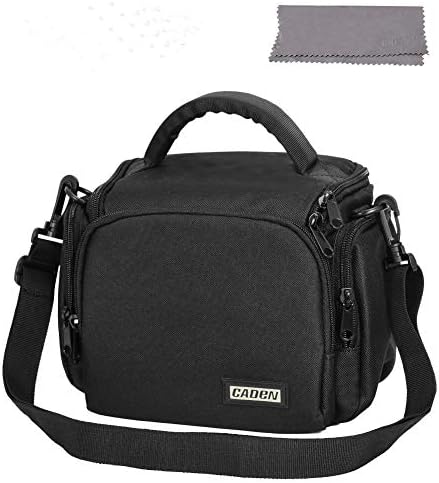 Caden Dslr カメラバッグ スリングバッグ 撮影 祝日 旅行 登山 軽量 カメラショルダーバッグ おしゃれ アウトドア用 多機能 大容量
