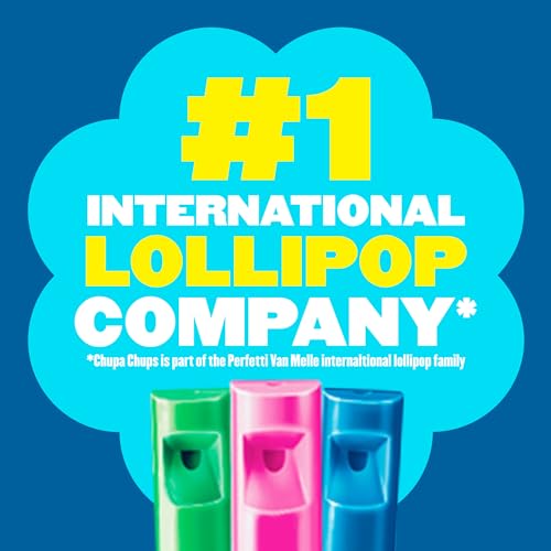 CHUPA CHUPS MELODY POPS 5CT – BLUEST RASPBERRY