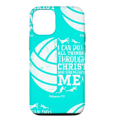 Volleyball Phone Cases Christian Verse Gifts Cute Teen Girls Case for iPhone 12…