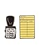 Out of Print Library Card and Stamp Enamel Pin Set