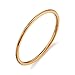 10k Dainty Yellow or White or Rose Gold 1mm Thin Band