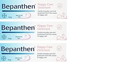 THREE PACKS of Bepanthen Ointment x 100g