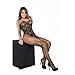 Fishnet Babydoll For Sex, Leyorie Women Lace Sexy Lingerie Bodystocking(Black, One Size)