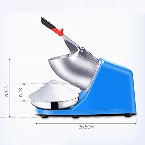 MUBAY Ice Shaver, Ice Crusher, Sand Eismaschine, Elektro-EIS-Crusher Shaver Schnee-Kegel-Hersteller-Maschine… – Bild 4